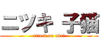 ニツキ 子猫 (attack on uke!)