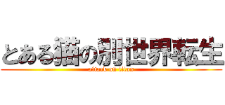 とある猫の別世界転生 (attack on titan)