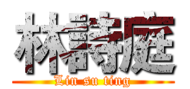 林詩庭 (Lin su ting)