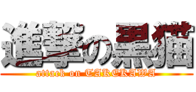 進撃の黒猫 (attack on TAKEKAWA)