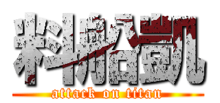 料船凱 (attack on titan)