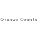 Ｏｒａｎｇｅ Ｃｏｕｎｔｙ Ｐｒｏｇｒａｍ (CVS 2014 Spring)