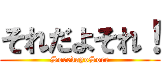 それだよそれ！ (SoredayoSore)