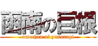 函南の巨根 (umechan of yasuragi)