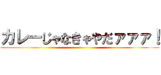 カレーじゃなきゃやだァァァ！ ()