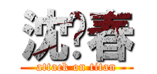 沈贵春 (attack on titan)