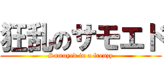 狂乱のサモエド (Samoyed in a frenzy)