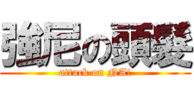 強尼の頭髮 (attack on NA!)