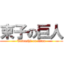 束子の巨人 (Tawashi on titan)