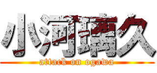小河璃久 (attack on ogawa)