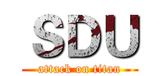 ＳＤＵ (attack on titan)