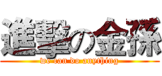進擊の金孫 (we can do anything)