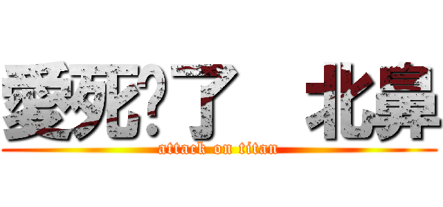 愛死你了  北鼻 (attack on titan)