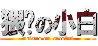 猥琐の小白 (weisuo on xiaobai)