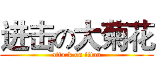 进击の大菊花 (attack on titan)