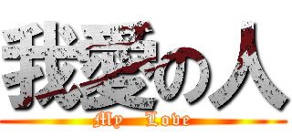 我愛の人 (My   Love)