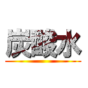 炭酸水 ()