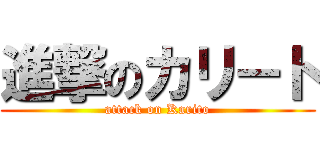 進撃のカリ－ト (attack on Karito)