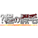 啟程の假毛 (attack on Landmine)