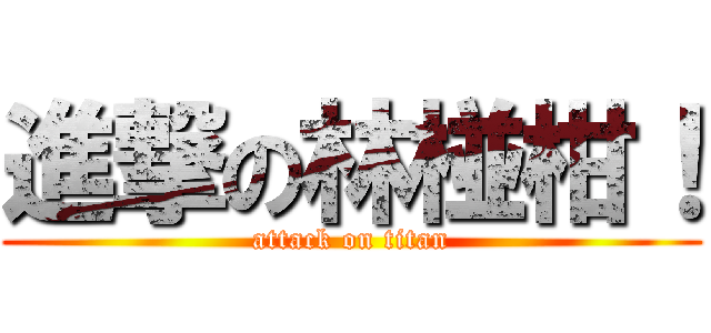 進撃の林椪柑！ (attack on titan)