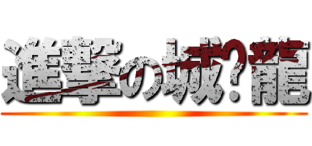 進撃の城璐龍 ()