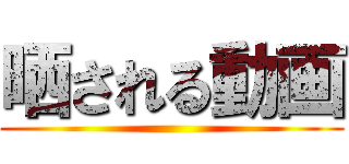晒される動画 ()