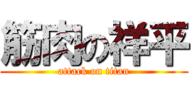 筋肉の祥平 (attack on titan)