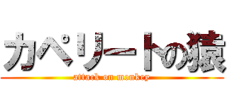 カペリートの猿 (attack on monkey)