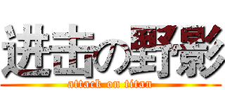 进击の野影 (attack on titan)