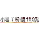 小潮 Ｔ 特 價１００元 (attack on gigi)