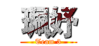 珮妤 (Team 3)