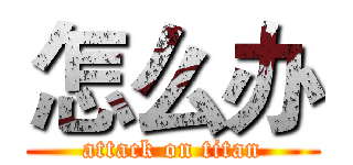 怎么办 (attack on titan)