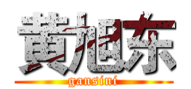 黄旭东 (gansini)