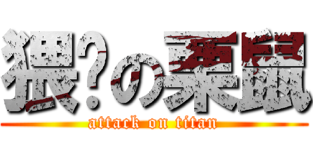 猥琐の栗鼠 (attack on titan)