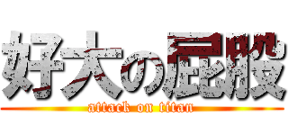 好大の屁股 (attack on titan)