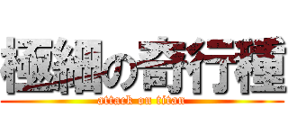 極細の奇行種 (attack on titan)