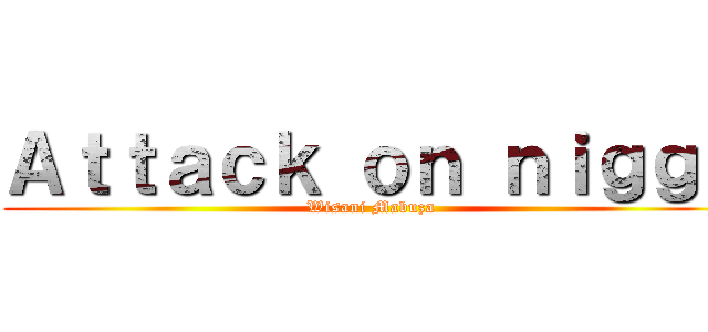 Ａｔｔａｃｋ ｏｎ ｎｉｇｇａ (Wisani Mabuza )