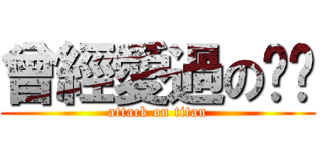 曾經愛過の玟玟 (attack on titan)