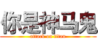你是神马鬼 (attack on titan)