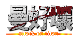 曼好壞 (attack on titan)