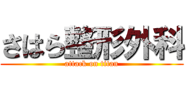 さはら整形外科 (attack on titan)