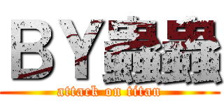 ＢＹ蟲蟲 (attack on titan)