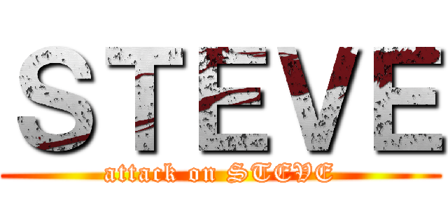 ＳＴＥＶＥ (attack on STEVE)