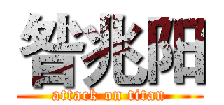 昝兆阳 (attack on titan)