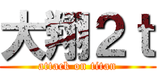 大翔２ｔ (attack on titan)