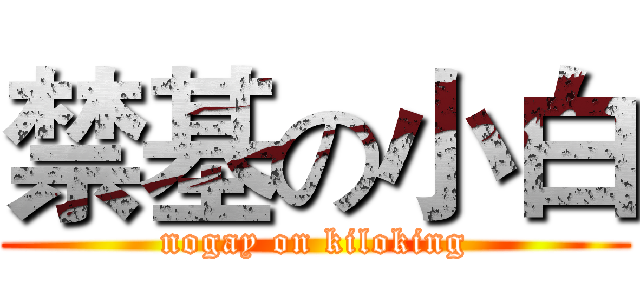 禁基の小白 (nogay on kiloking)