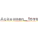 Ａｃｋｅｒｍａｎ＿ｌｏｖｅｒｓ ()