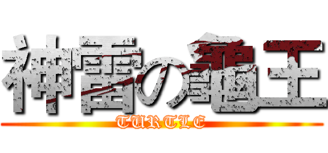 神雷の龜王 (TURTLE)