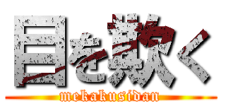 目を欺く (mekakusidan)