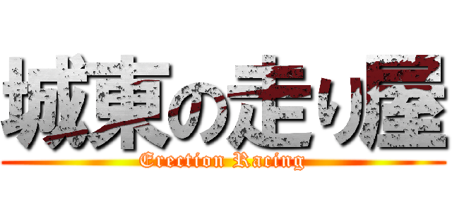 城東の走り屋 (Erection Racing)